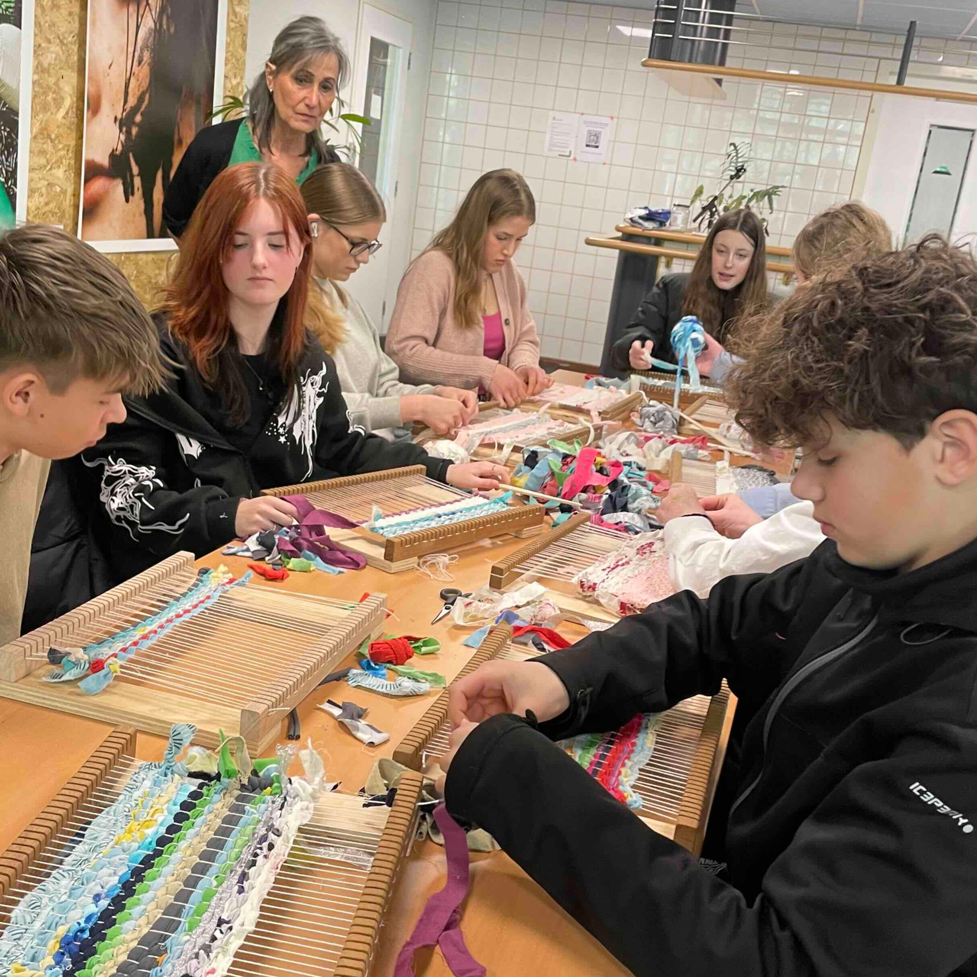 Creatieve les over Fast Fashion voor Vrije School Broekhin 